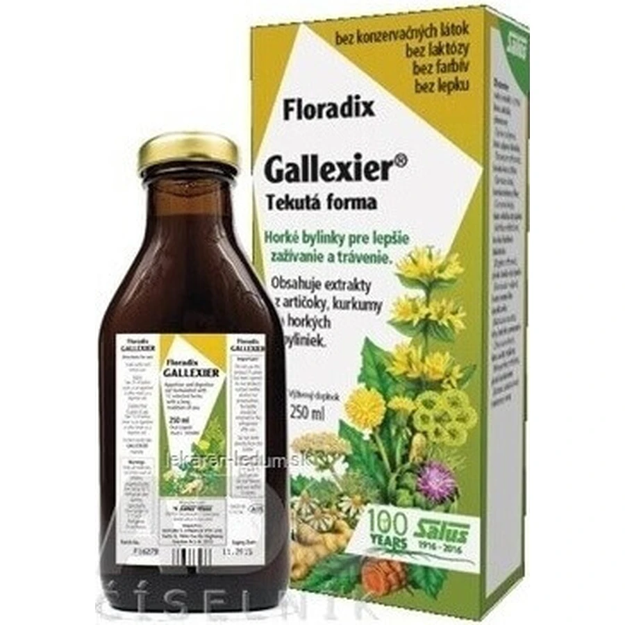SALUS Floradix Gallexier 1×250 мл, рідка форма: ціни та характеристики