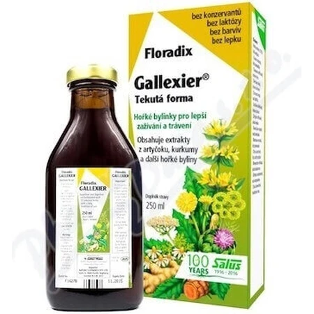 SALUS Floradix Gallexier 1×250 мл, рідка форма: ціни та характеристики