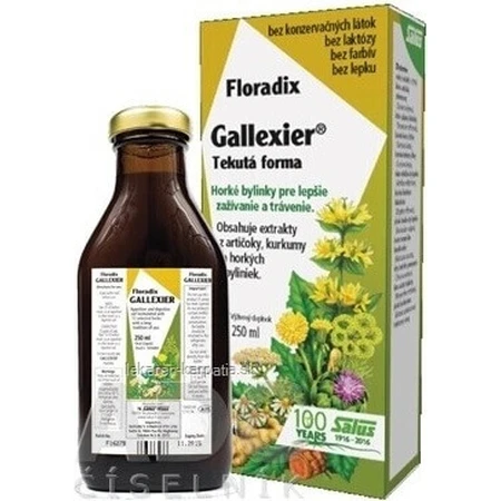 SALUS Floradix Gallexier 1×250 мл, рідка форма: ціни та характеристики