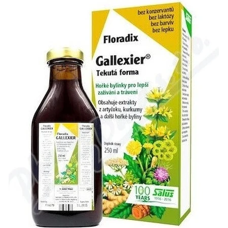 SALUS Floradix Gallexier 1×250 мл, рідка форма: ціни та характеристики