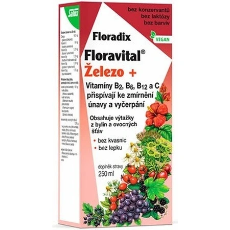 SALUS Floradix Gallexier 1×250 мл, рідка форма: ціни та характеристики