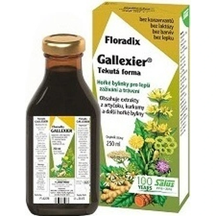SALUS Floradix Gallexier 1×250 мл, рідка форма: ціни та характеристики