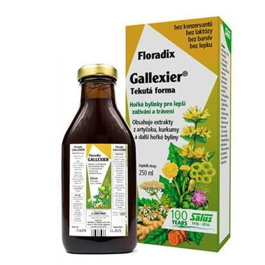 SALUS Floradix Gallexier 1×250 мл, рідка форма: ціни та характеристики