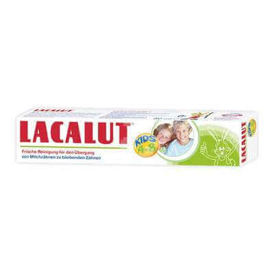 Паста з індички - Lacalut Kids, 4-8 років, 50 мл, Theiss Naturwaren: ціни та характеристики