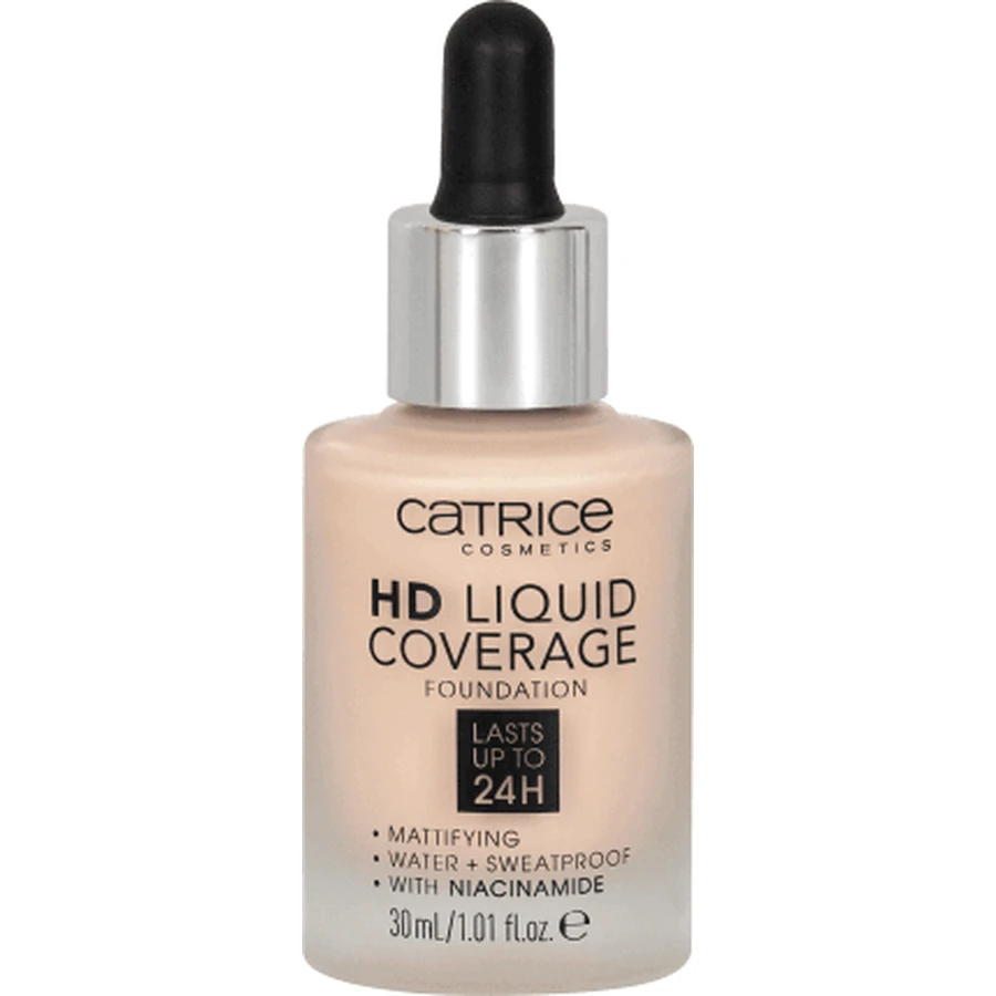 Catrice HD Liquid Coverage foundation 020 Rose Beige, 30 мл: цены и характеристики