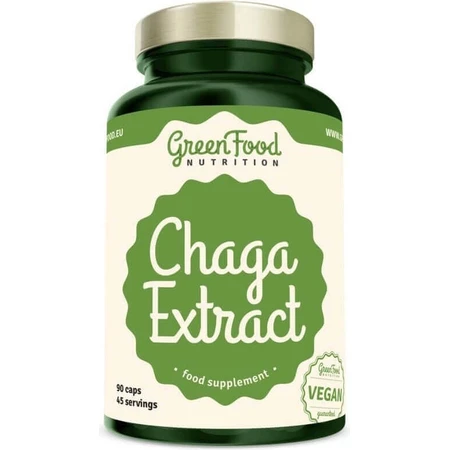 GreenFood Nutrition Экстракт чаги 1×90 капс, пищевая добавка: цены и характеристики