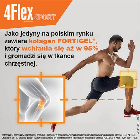 4Flex Sport, полуничний смак, 30 пакетиків: ціни та характеристики