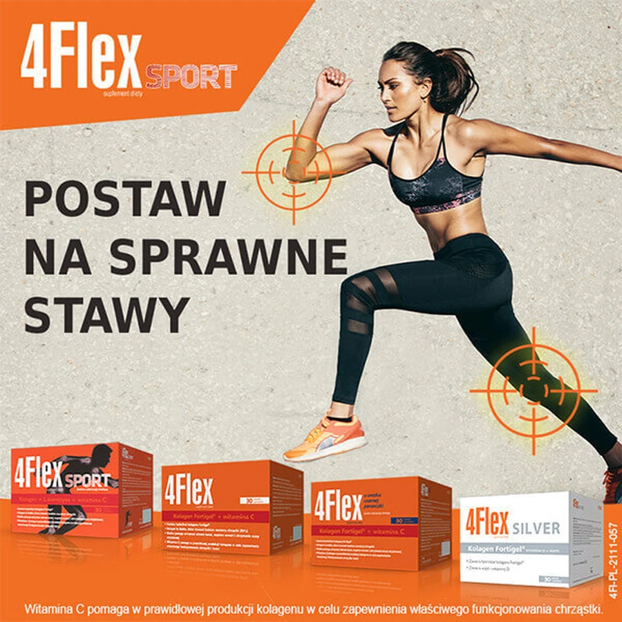 4Flex Sport, полуничний смак, 30 пакетиків: ціни та характеристики