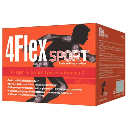 4Flex Sport, полуничний смак, 30 пакетиків: ціни та характеристики