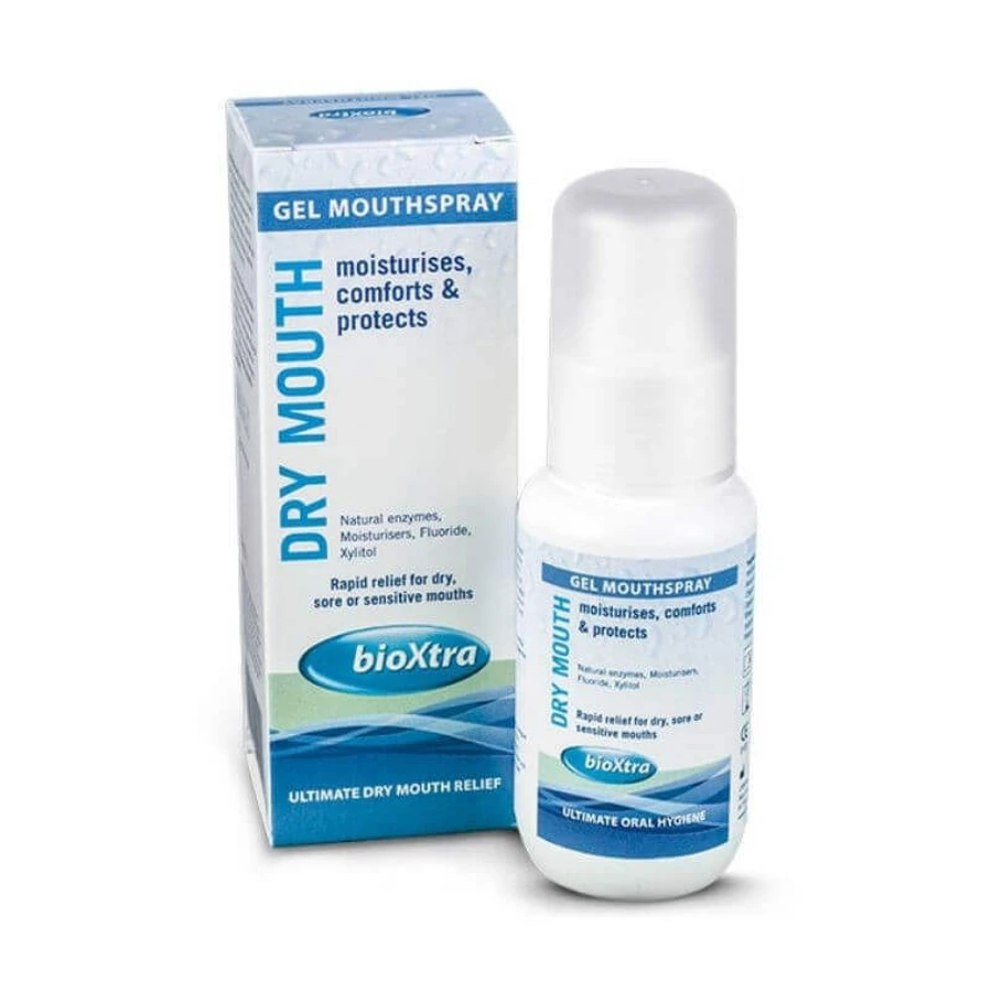 Гель-спрей BioXtra Gel Dry Mouth для полости рта, увлажняющий, 50 мл: цены и характеристики