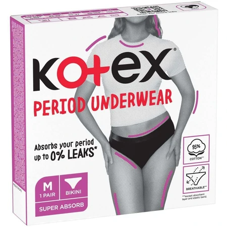 Kotex® Періодична білизна M: ціни та характеристики