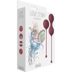 Lola Games Вагінальні кульки для легкого та середнього рівня Love Story Carmen, червоні: ціни та характеристики