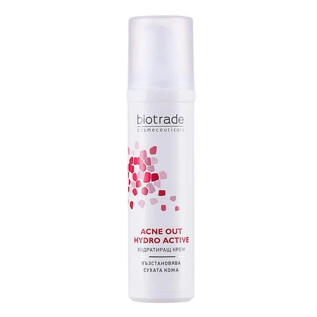 Крем для обличчя Biotrade Acne Out Hydro Active Cream зволожувальний, заспокійливий, 60 мл: ціни та характеристики