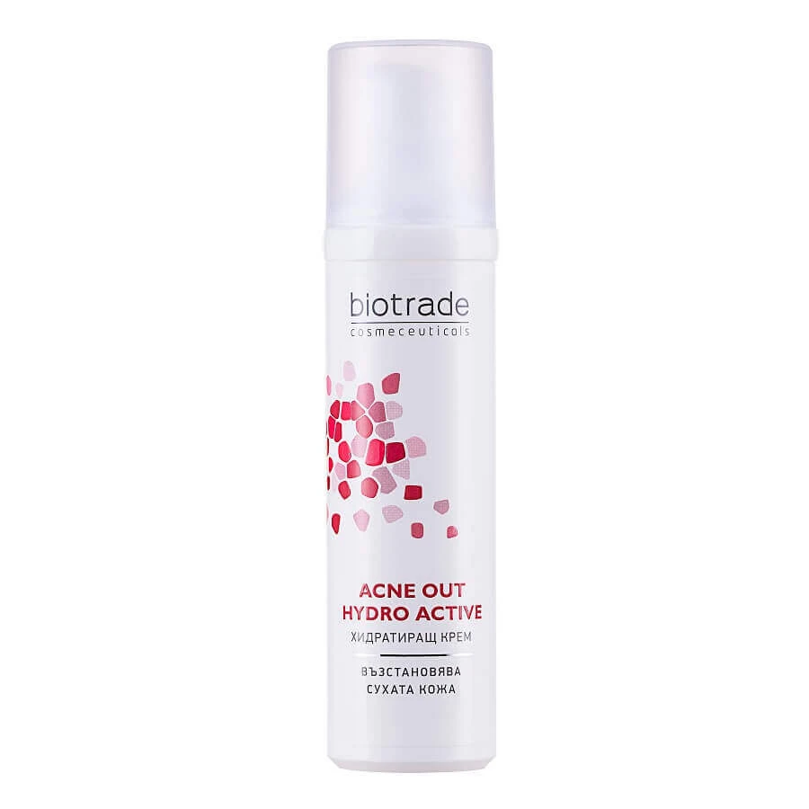 Крем для обличчя Biotrade Acne Out Hydro Active Cream зволожувальний, заспокійливий, 60 мл: ціни та характеристики