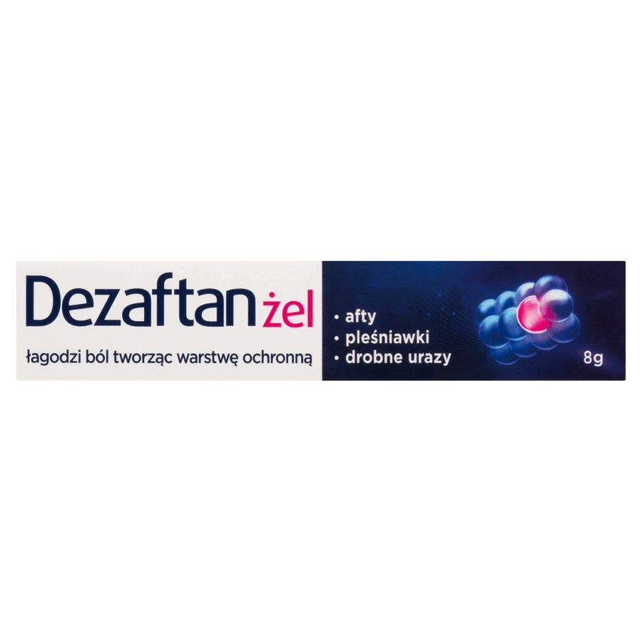 Гель для ротової порожнини Дезафтан Aflofarm Dezaftan, загоювальний, 8 г: ціни та характеристики