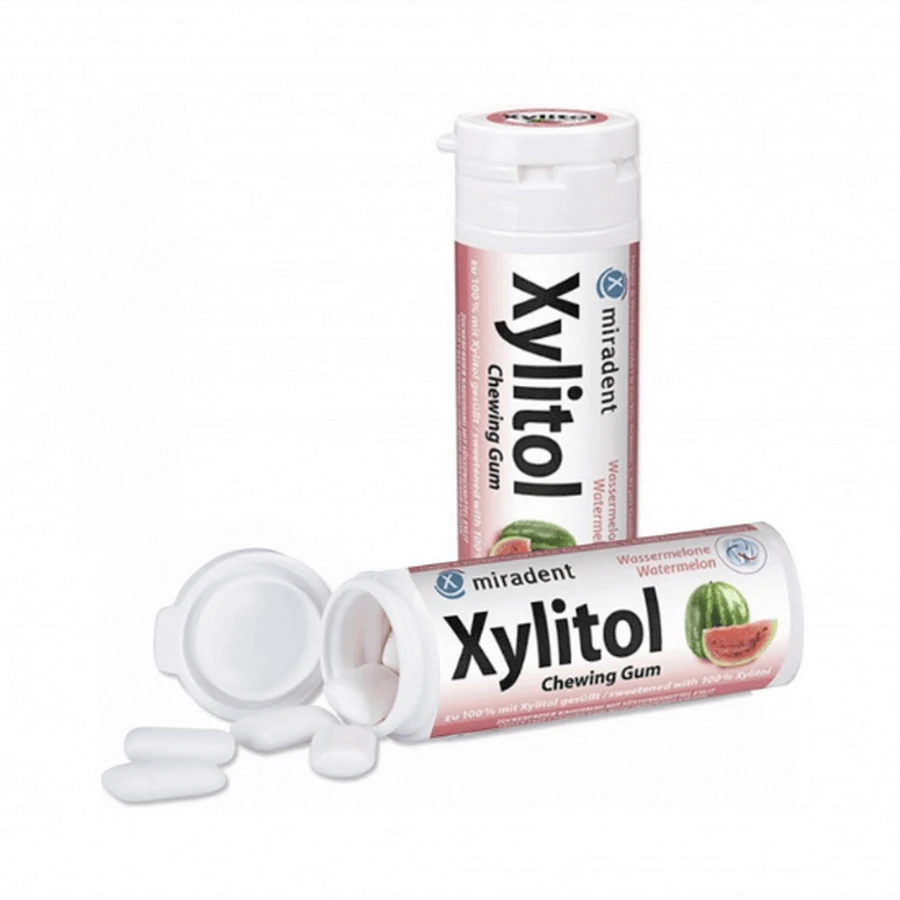 Жувальна гумка кавунова без цукру Xylitol без цукру, 30 г, Hager: ціни та характеристики