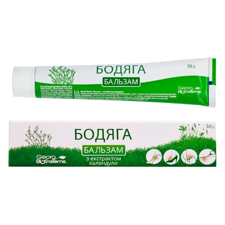 Бальзам Georg BioSystems Бодяга з екстрактом календули, 50 г: ціни та характеристики