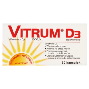 Vitrum D3 60 капсул
