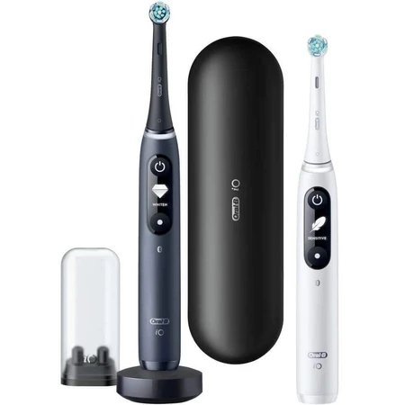 Электрическая зубная щетка Oral-B iO Series 7 Duo Black&White: цены и характеристики