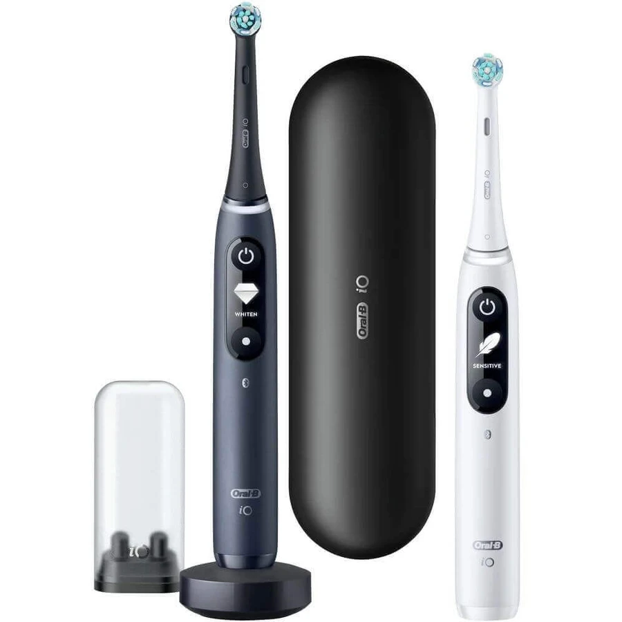 Электрическая зубная щетка Oral-B iO Series 7 Duo Black&White: цены и характеристики