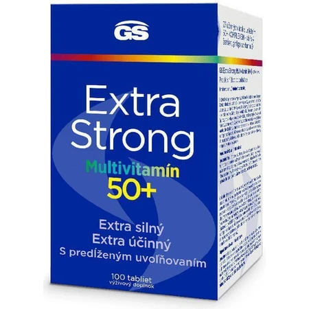 GS Extra Strong Multivitamin 50+, 100 табл 1×100 табл, пищевая добавка: цены и характеристики