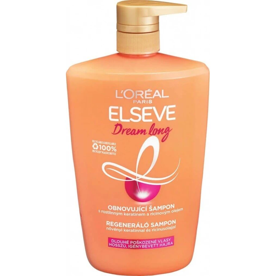 L'Oréal Paris Elseve Dream Long Shampoo, 1000 мл 1000 мл, шампунь: ціни та характеристики
