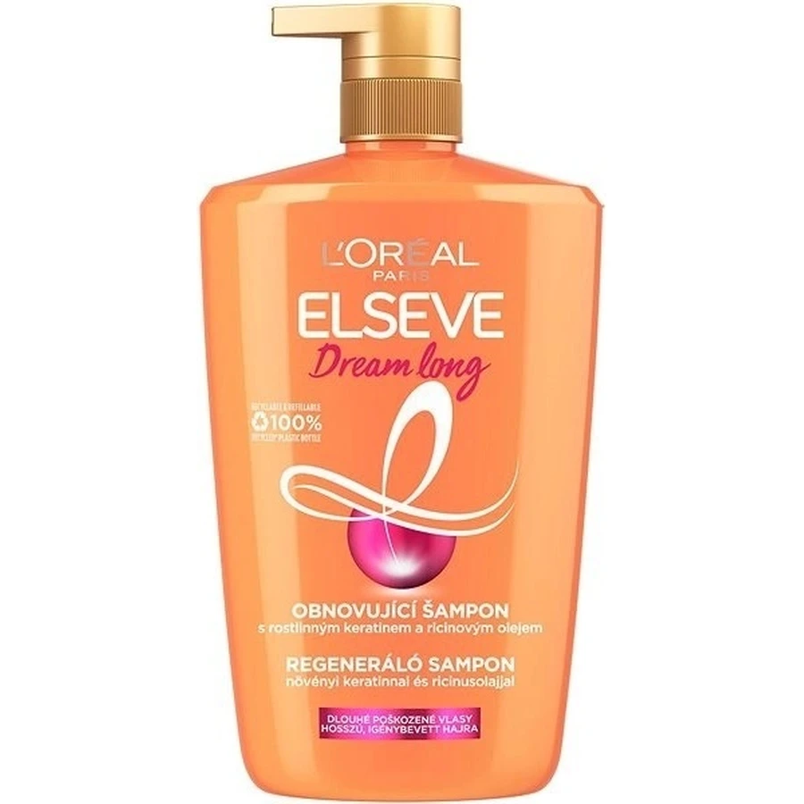 L'Oréal Paris Elseve Dream Long Shampoo, 1000 мл 1000 мл, шампунь: ціни та характеристики