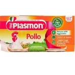 Гомогенизированное куриное пюре +4 месяца, 2 штуки, 80 гр, Plasmon: цены и характеристики