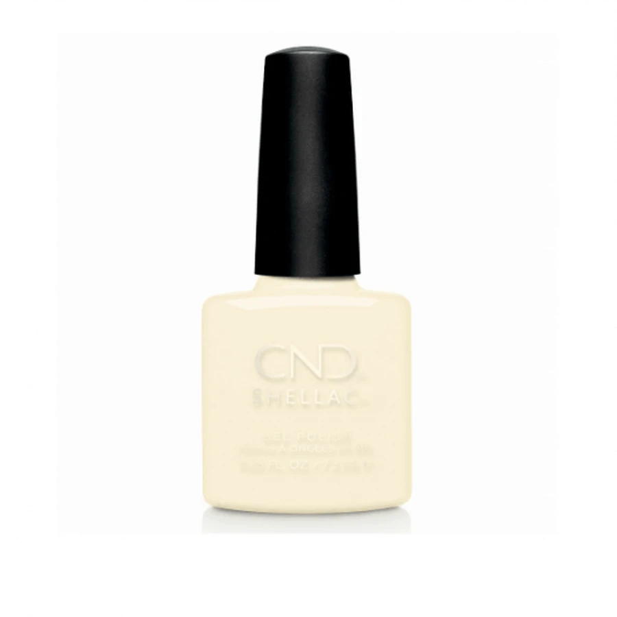Напівстійкий лак для нігтів CND Shellac White Button Down 7.3 мл: ціни та характеристики