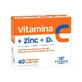 Витамин C+Zn+D3, 40 жевательных таблеток, Fiterman