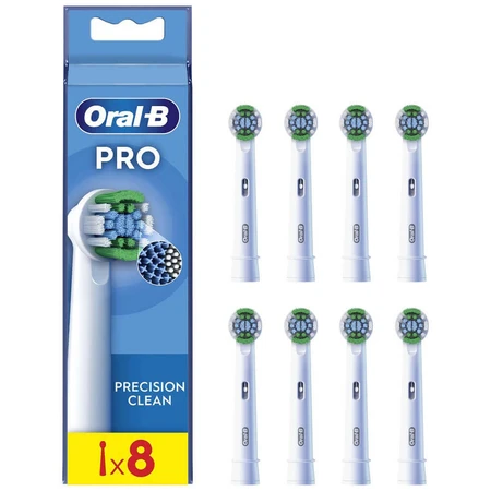 Сменные щетинки для электрической зубной щетки Oral-B Pro Precision Clean, Clean Maximiser, 8 шт.: цены и характеристики
