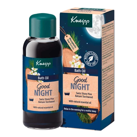 Kneipp На добраніч швейцарська сосна та амірис, олія для ванни, 100 мл: ціни та характеристики