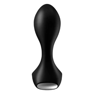 Satisfyer Backdoor Lover, вібруюча анальна пробка, чорна