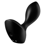 Satisfyer Backdoor Lover, вібруюча анальна пробка, чорна: ціни та характеристики