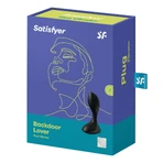 Satisfyer Backdoor Lover, вібруюча анальна пробка, чорна: ціни та характеристики