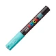 Маркер на водной основе PC-1M Uni, 0,7 мм, Aqua Green, Posca