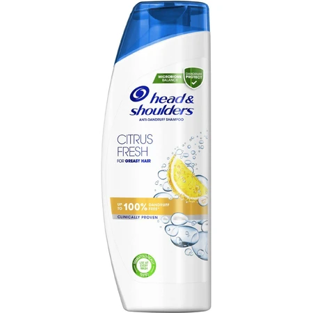 Head & Shoulders Ampon Citrus для жирных волос 400 мл: цены и характеристики