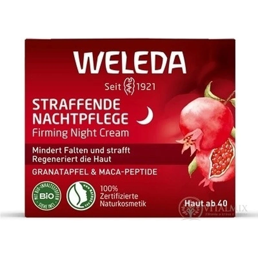 Weleda Зміцнюючий крем для обличчя з пептидами граната та маки 1×1 шт, крем для обличчя ноні: ціни та характеристики