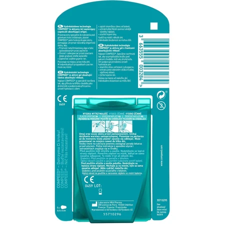 Compeed Пластырь от мозолей на ногах 5 шт: цены и характеристики
