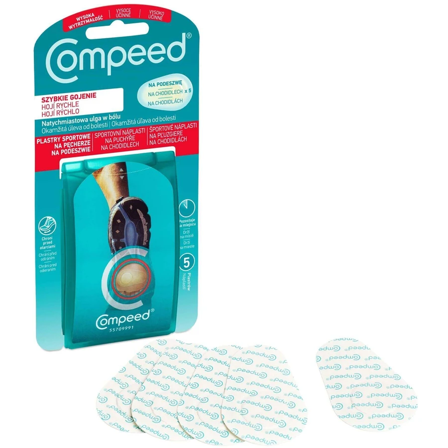 Compeed Пластырь от мозолей на ногах 5 шт: цены и характеристики