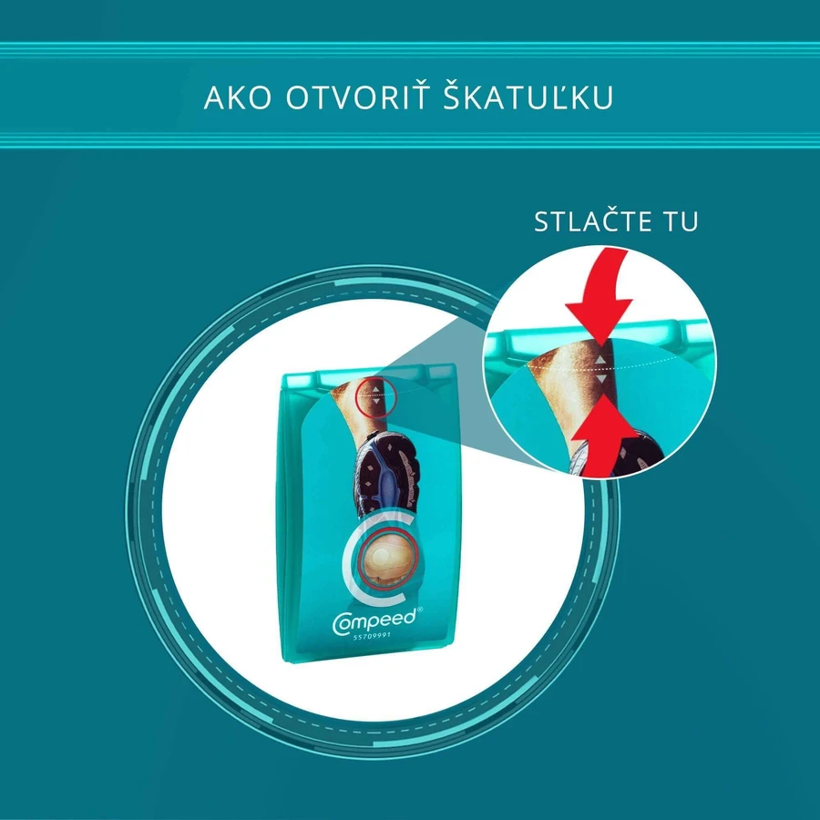 Compeed Пластырь от мозолей на ногах 5 шт: цены и характеристики