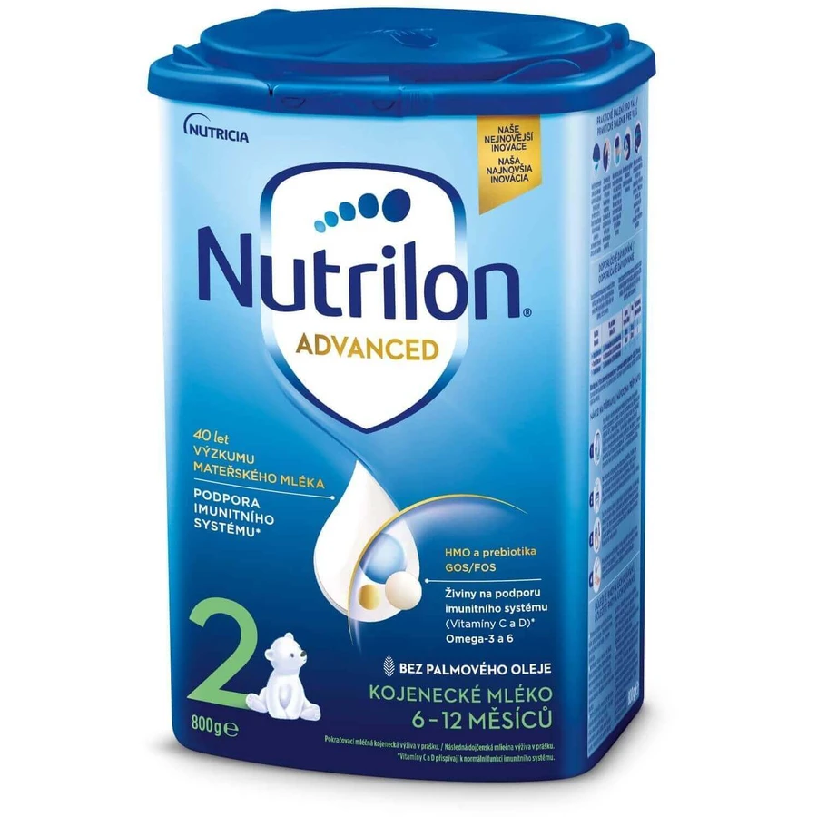 Суха молочна суміш Nutrilon 2 Advanced для дітей з 6 місяців, 800 г: ціни та характеристики