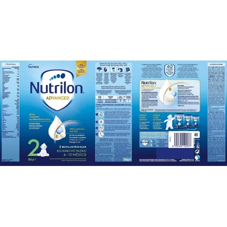 Суха молочна суміш Nutrilon 2 Advanced для дітей з 6 місяців, 800 г: ціни та характеристики