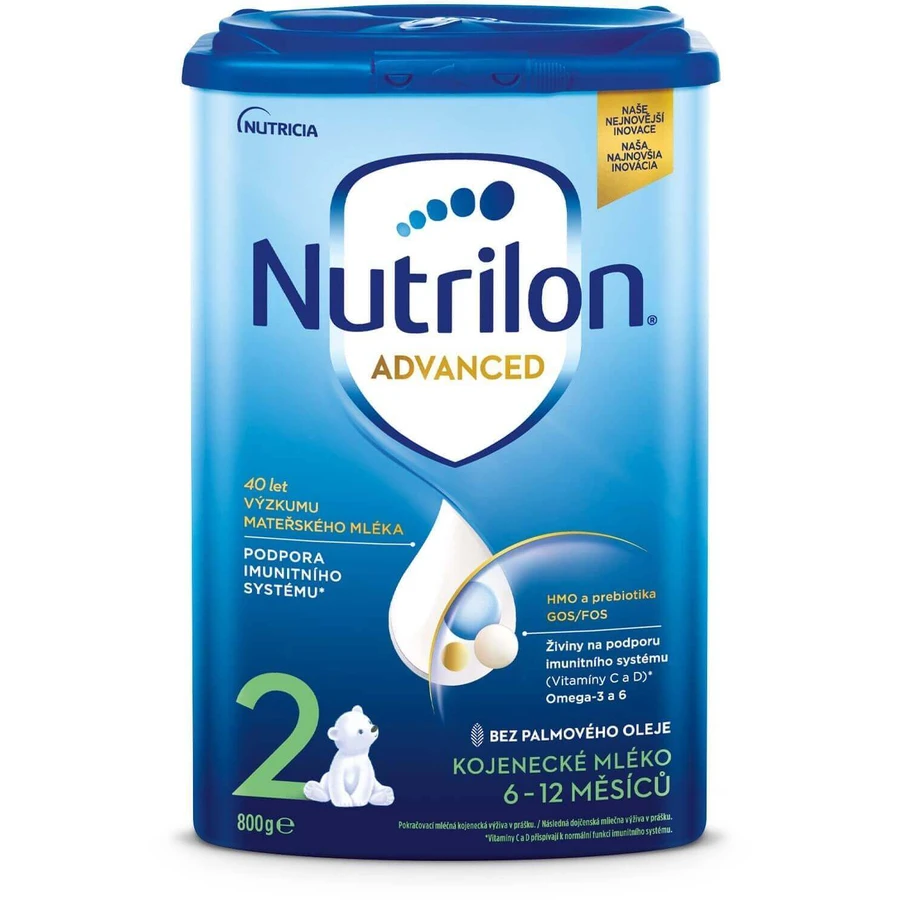 Суха молочна суміш Nutrilon 2 Advanced для дітей з 6 місяців, 800 г: ціни та характеристики