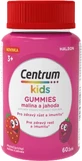 Мультивітамінні Centrum Kids Gummies для дітей з 3 років, малина та полуниця, желейки, 60 шт.
