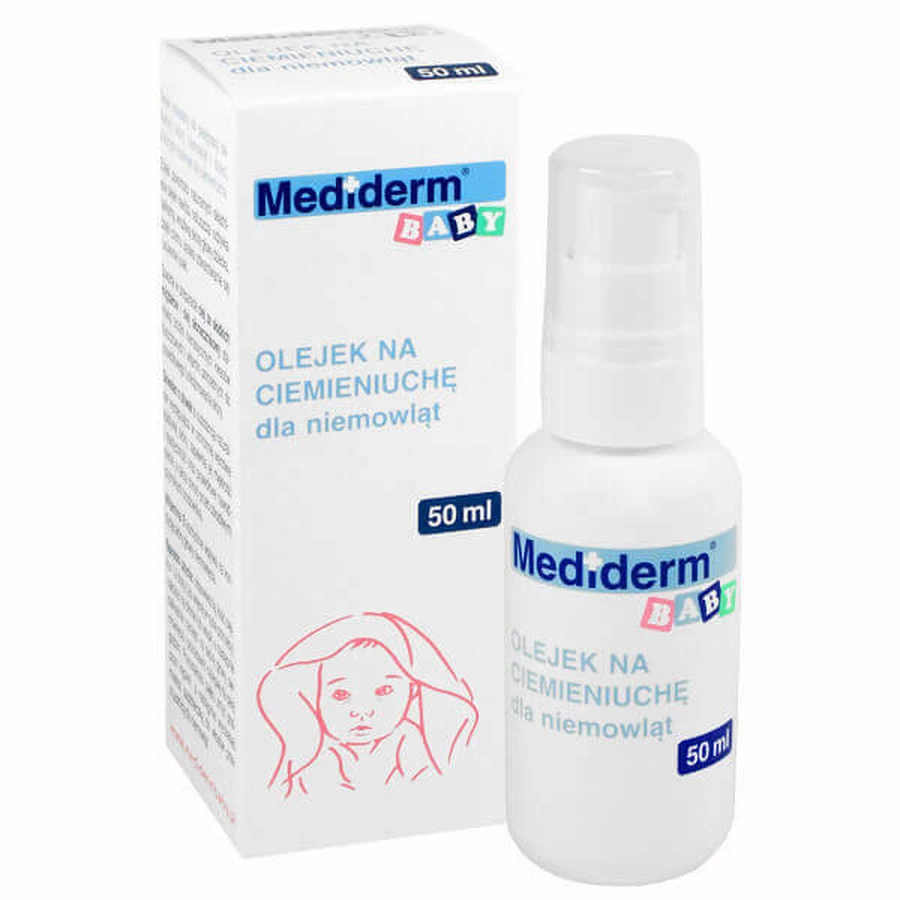 Mediderm Baby олійка від попрілостей у дітей 50мл: ціни та характеристики