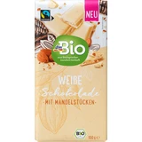 DmBio Білий шоколад з мигдалем, 100 г
