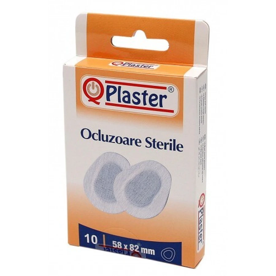 Стерильные окклюдеры 58 x 82 мм, 10 штук, QPlaster: цены и характеристики