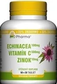 BIO Pharma Ехінацея, вітамін С, цинк 1×120 таблеток, харчова добавка