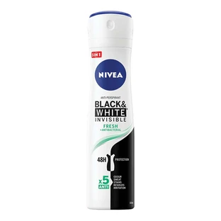Дезодорант-спрей Black & White Invisible Fresh, 150 мл, Nivea